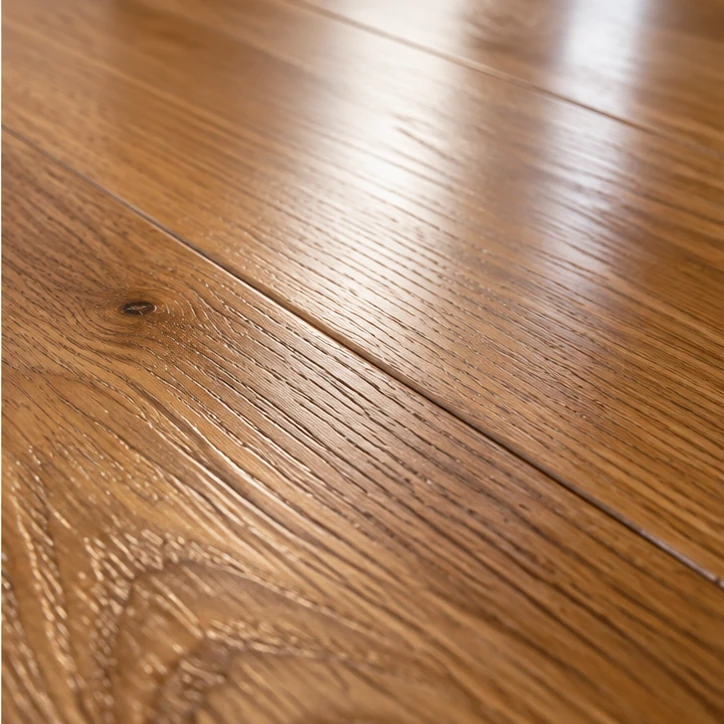 Close-up of timber floor grain and finish