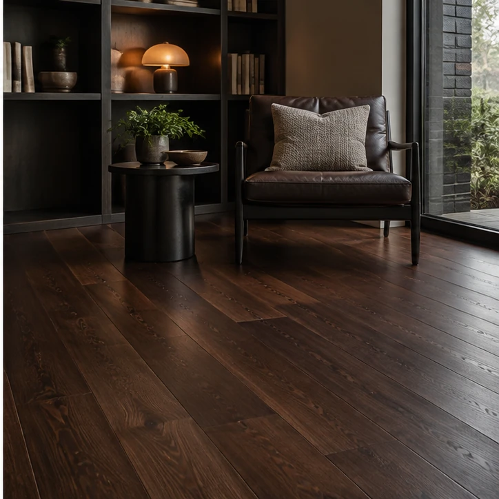 Darker timber colour with a protective finish